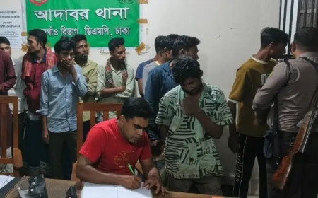 রাতে সাঁড়াশি অভিযান, শতাধিক চাঁ'দাবাজ-কি'শো'র গ্যাং সদস্য আ'ট'ক