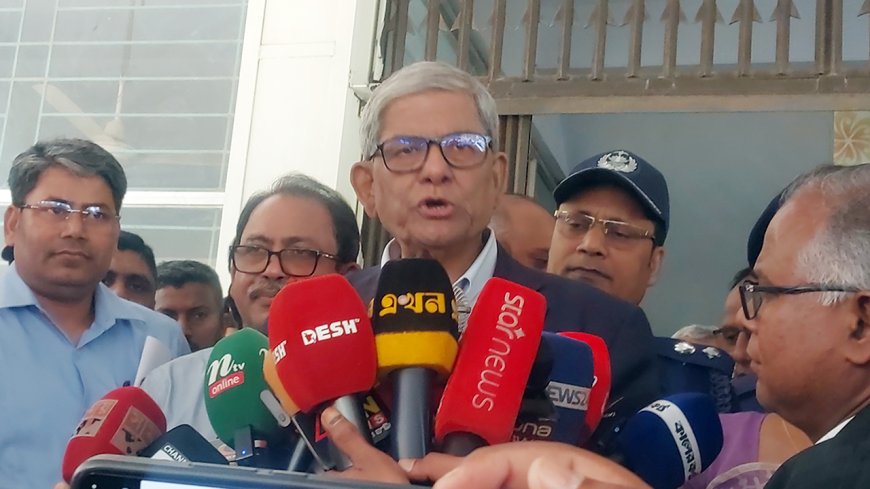 আমরা কখনো দুর্নীতিকে প্রশ্রয় দিইনি, দেবও না: মির্জা ফখরুল
