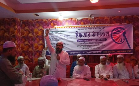 'কোনো কুফফার ও মুনাফিকদের সাথে আপস না করে যদি আমাদের নীতি আদর্শে অটল থাকি, তবে ইসলামের বিজয় সুনিশ্চিত'—কেএম শরিয়াতুল্লাহ