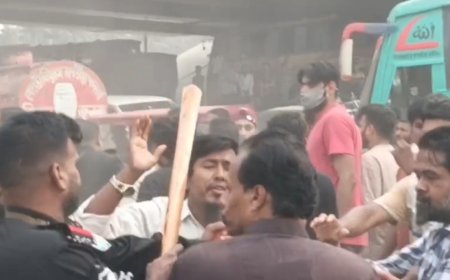 নারায়ণগঞ্জে বালুর ঘাট দখল নিয়ে বিএনপির দুই গ্রুপে সংঘর্ষ, আহত ১০