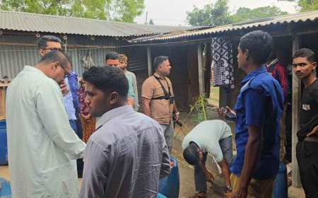 বাড়ির টয়লেটে মিলল ১৪৫ লিটার তেল
