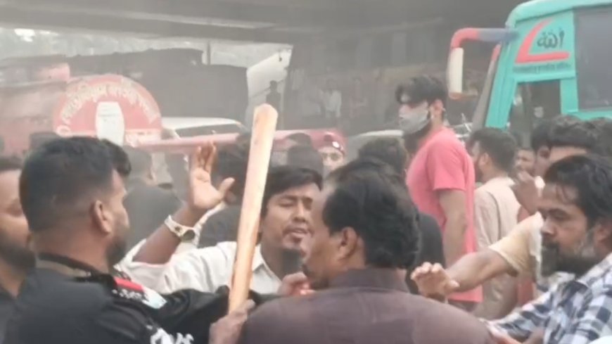 নারায়ণগঞ্জে বালুর ঘাট দখল নিয়ে বিএনপির দুই গ্রুপে সংঘর্ষ, আহত ১০