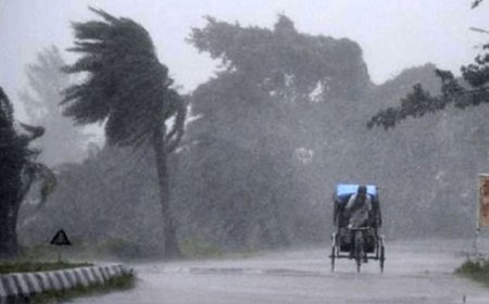 দুপুরের মধ্যে যেসব অঞ্চলে ৬০ কিমি বেগে ঝড়ের আশঙ্কা