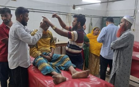 কাশিয়ানীতে সীমানা প্রাচীর নিয়ে সংঘর্ষে নারীসহ আহত ১০