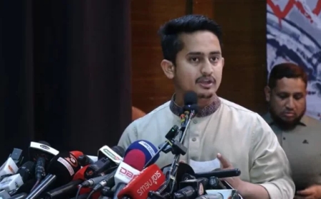 জুলাই শহীদদের পরিবার ও আহত যোদ্ধাদের অরাজনৈতিক থাকার আহ্বান সারজিসের