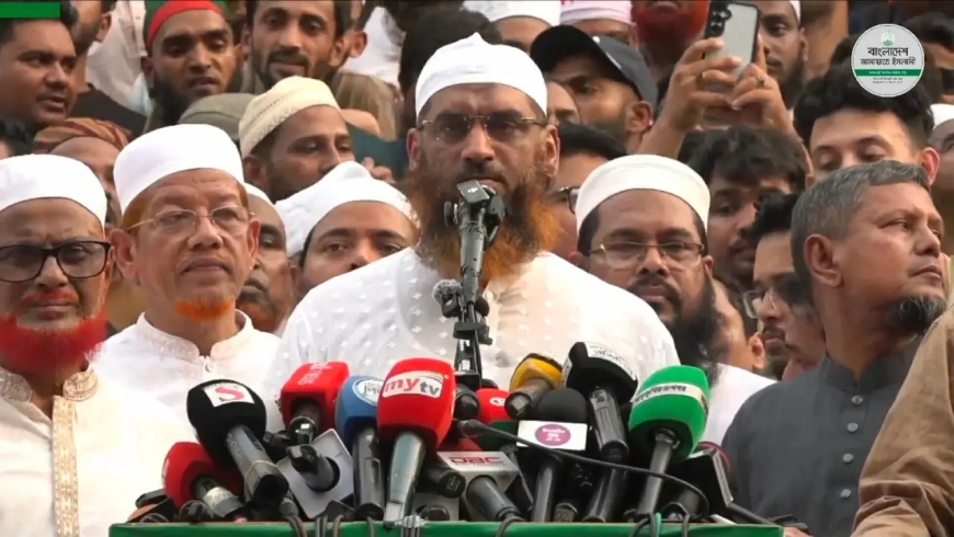 বিএনপির রাজনীতি হলো মুনাফেকি ও সুবিধাবাদের রাজনীতি : মামুনুল হক