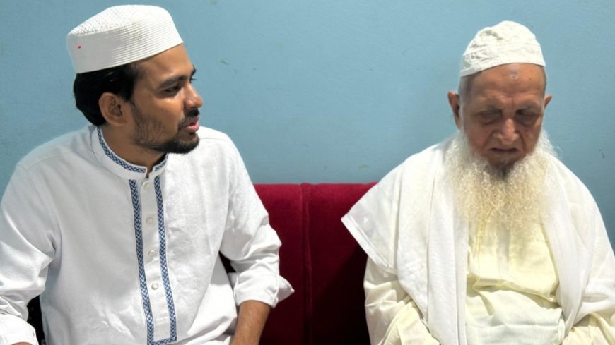 হেফাজত আমিরের সঙ্গে এনসিপি নেতা আসিফ মাহমুদের সাক্ষাৎ