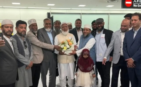 ৭ দিনের সফরে জাপানে পৌঁছেছেন বিরোধীদলীয় নেতা ডা. শফিকুর রহমান