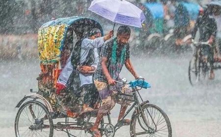 আগামী ৫ দিন দেশজুড়ে ভারী বৃষ্টির পূর্বাভাস