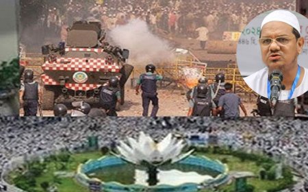 শাপলার ঘটনাকে বস্তুনিষ্ঠ দৃষ্টিতে দেখতে না পারার ব্যর্থতাই বিগত স্বৈরতন্ত্রের পাটাতন নির্মাণ করেছিলো: পীর সাহেব চরমোনাই
