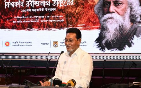 রবীন্দ্রনাথের কবিতায় উদ্বুদ্ধ হয়ে জনগণ বাংলাদেশকে স্বৈরাচারমুক্ত করেছে : চিফ হুইপ