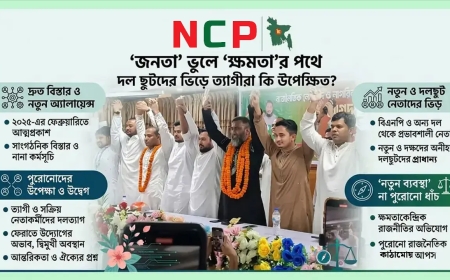 নেতা টানার রাজনীতি: পুরোনোদের ফেরাতে অনীহা এনসিপির?