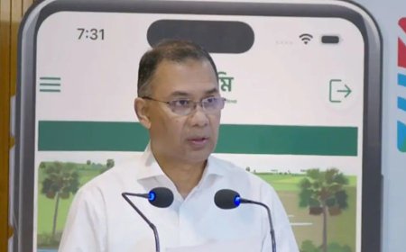 দেশজুড়ে ডিজিটাল ভূমিসেবা মেলার উদ্বোধন করলেন প্রধানমন্ত্রী তারেক রহমান
