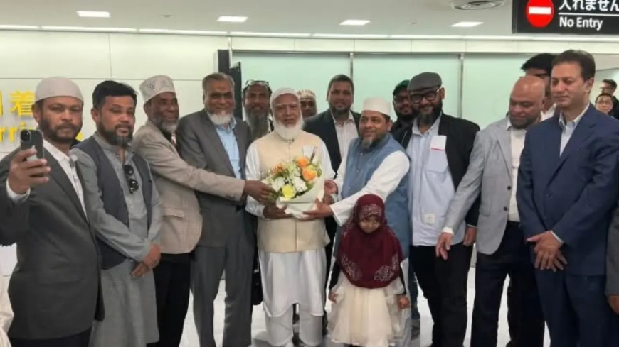 ৭ দিনের সফরে জাপানে পৌঁছেছেন বিরোধীদলীয় নেতা ডা. শফিকুর রহমান