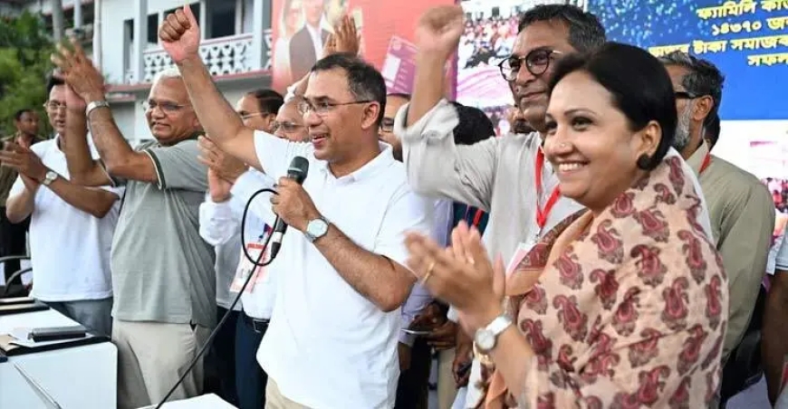 দেশ আমাদেরই গড়তে হবে, বাইরে থেকে কেউ এসে দিয়ে যাবে না: চাঁদপুরে প্রধানমন্ত্রী