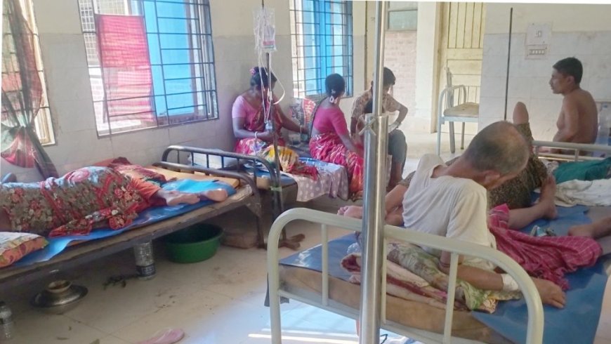 বাগেরহাটের চিতলমারীতে প্রচণ্ড গরমে বাড়ছে ডায়রিয়া রোগীর সংখ্যা