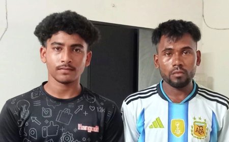 বিরিয়ানি খাওয়ানোর প্রলোভনে ডেকে নিয়ে ‘জয় বাংলা’ স্লোগান, লোহাগড়ায় ২ যুবক গ্রেফতার