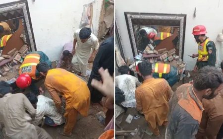 পাকিস্তানে কোচিং সেন্টারের ছাদ ধসে ১৪ শিশুর প্রাণ গেল