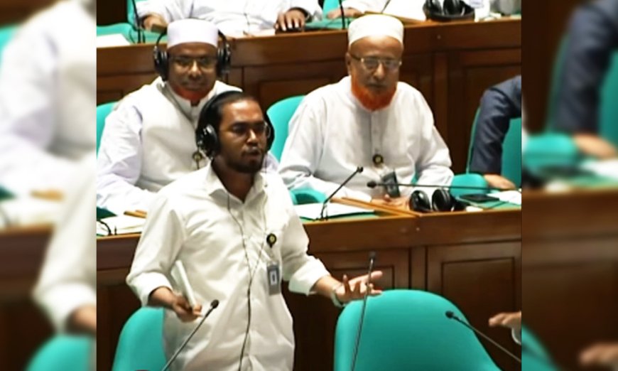 এটা শাহবাগ চত্বর নয়, জাতীয় সংসদ—হান্নান মাসউদকে ডেপুটি স্পিকার