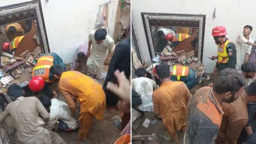 পাকিস্তানে কোচিং সেন্টারের ছাদ ধসে ১৪ শিশুর প্রাণ গেল