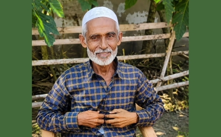 ৪২ বছর পর পাকিস্তান থেকে নিজ জন্মভূমিতে ফিরলেন নুরু মিয়া