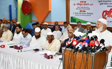 গণভোটের রায়কে অগ্রাহ্য করার সুযোগ দেব না: ডা.শফিকুর রহমান