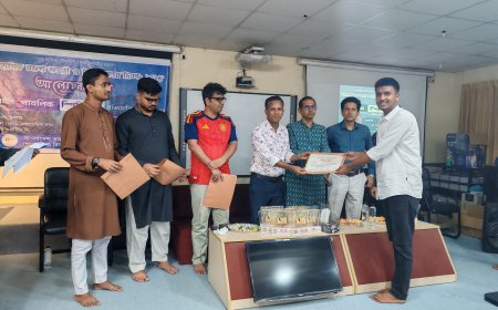 রজত জয়ন্তীতে গোবিপ্রবিতে তরুণ কলাম লেখক ফোরামের আলোচনা সভা ও পুরস্কার বিতরণ