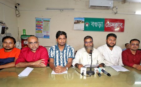 জুলাই পদযাত্রায় ১৪-১৫ জুলাই বগুড়ায় আসছেন নাহিদ ইসলাম ও সারজিস আলম
