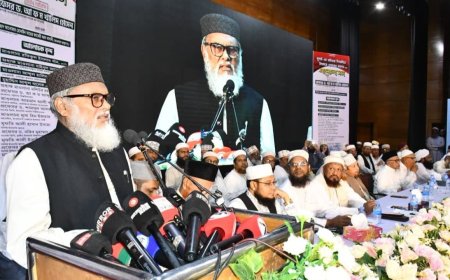 আলেম সমাজের ত্যাগ জাতি শ্রদ্ধাভরে স্মরণ করবে: ড. আ ফ ম খালিদ হোসেন