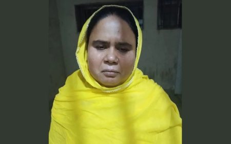 টঙ্গীতে পুলিশের বিশেষ অভিযানে গাঁজাসহ নারী আটক