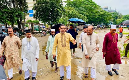 সিলেটে ১১ দলীয় ঐক্যের নেতৃবৃন্দের আলিয়া মাঠ পরিদর্শন: ২৫ জুলাইয়ের বিভাগীয় সমাবেশ সফল করার আহ্বান