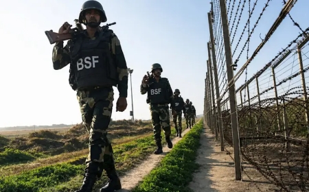 সীমান্তে বিএসএফের গুলিতে ২ বিএসএফ সদস্য নিহত, আহত ১