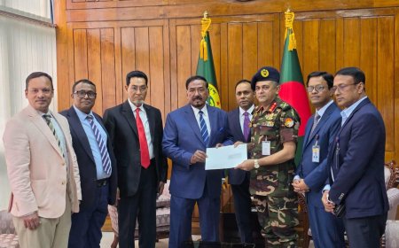 ভারপ্রাপ্ত রাষ্ট্রপতি হিসেবে দায়িত্ব নিলেন স্পিকার হাফিজ উদ্দিন আহমদ