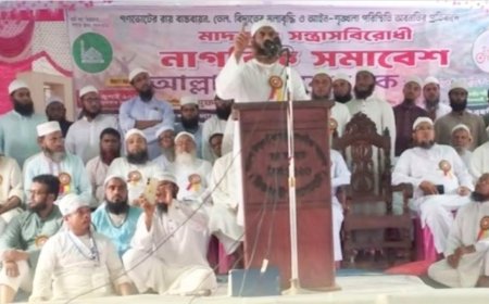 সন্ত্রাস ও মাদকমুক্ত সমাজ গঠনে সবাইকে ঐক্যবদ্ধ হওয়ার আহ্বান মামুনুল হকের