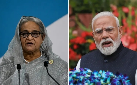 ভারতের বসে রাজনৈতিক কর্মকাণ্ড চালাতে পারবেন না শেখ হাসিনা: মেদি সরকার