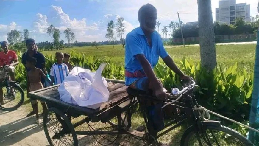 শেরপুরে নিখোঁজের একদিন পর ধানক্ষেত থেকে মর'দেহ উদ্ধার