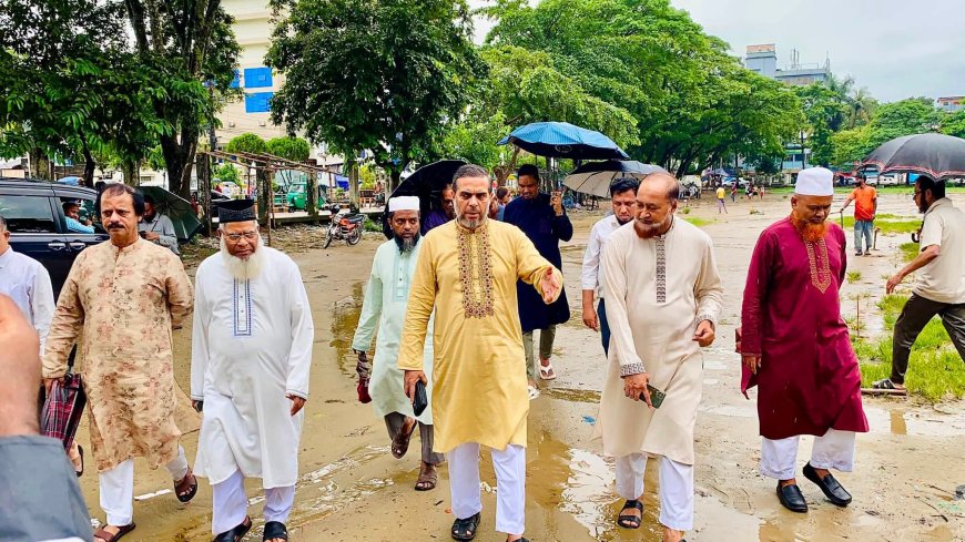 সিলেটে ১১ দলীয় ঐক্যের নেতৃবৃন্দের আলিয়া মাঠ পরিদর্শন: ২৫ জুলাইয়ের বিভাগীয় সমাবেশ সফল করার আহ্বান