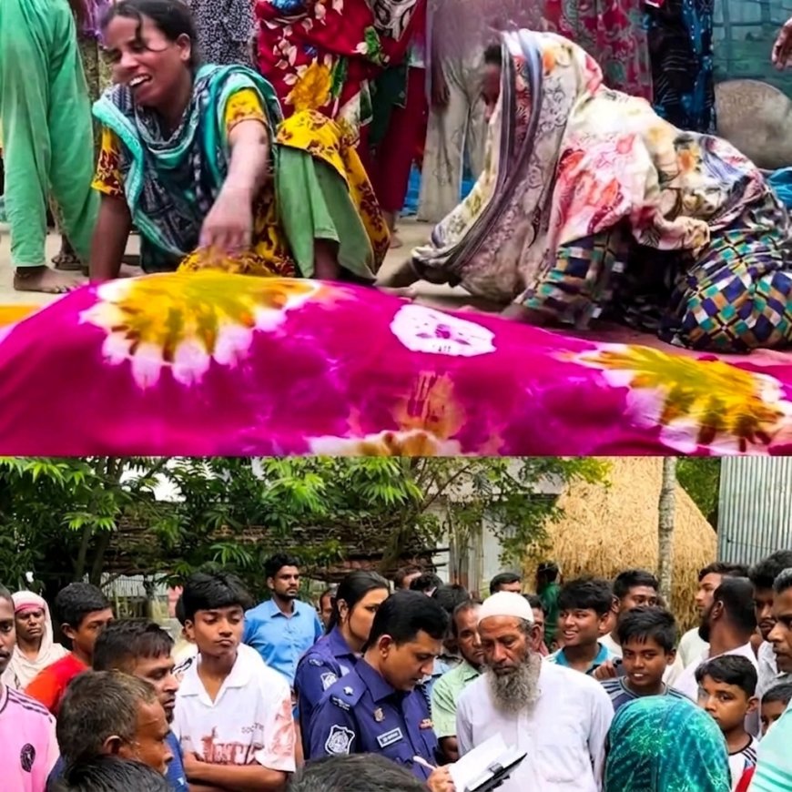 পারিবারিক বিরোধের জেরে ভাতিজার হাতে চাচি খু/ন