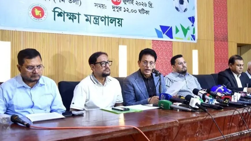 গোল্ডকাপ ফুটবলে মাদরাসা ছাত্রীদের দল বাধ্যতামূলক নয়: শিক্ষামন্ত্রী