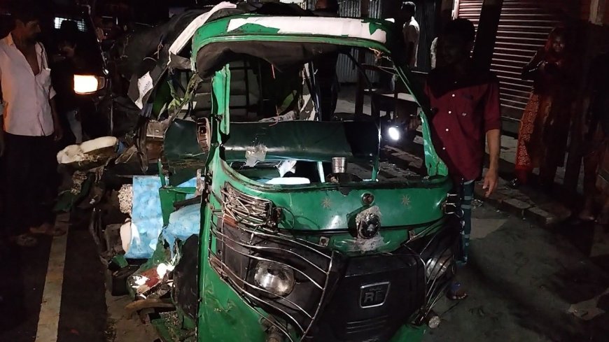 ঝালকাঠিতে বাস-মাহিন্দ্রার মুখোমুখি সংঘর্ষে নিহত ২, আহত ৪