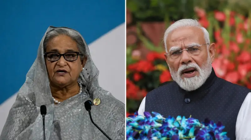 ভারতের বসে রাজনৈতিক কর্মকাণ্ড চালাতে পারবেন না শেখ হাসিনা: মেদি সরকার