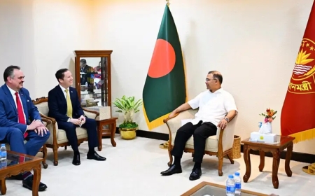 প্রধানমন্ত্রী তারেক রহমানের সঙ্গে মার্কিন বিশেষ দূতের গুরুত্বপূর্ণ বৈঠক