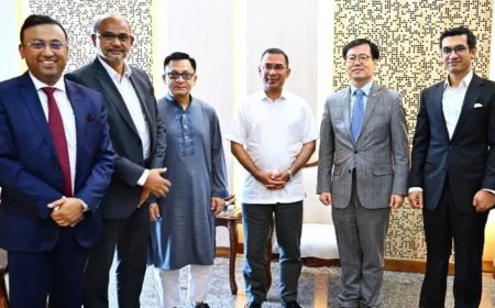 দক্ষিণ কোরিয়ার প্রেসিডেন্টকে বাংলাদেশ সফরের আমন্ত্রণ প্রধানমন্ত্রীর