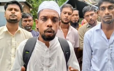 পায়ে হেঁটে হজের উদ্দেশ্যে সৌদি আরবের পথে নাটোরের দুলাল হোসেন