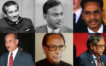 বাংলাদেশের ১৮ জন রাষ্ট্রপতি: কে, কতদিন দায়িত্বে ছিলেন