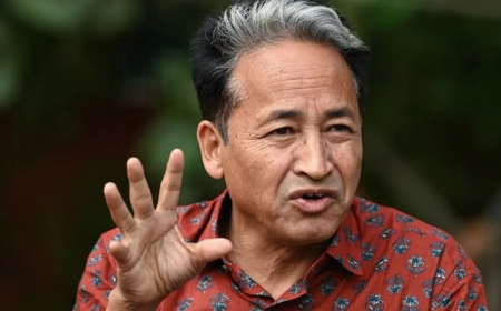 ভারতে ‘দ্বিতীয় স্বাধীনতা আন্দোলনের’ ডাক দিলেন সোনম ওয়াংচুক