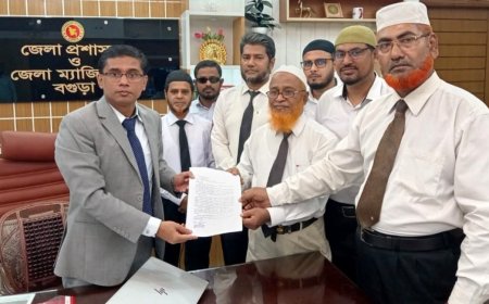 সরকারের অবস্থানের প্রতিবাদে বগুড়ায় ৭ আইন কর্মকর্তার পদত্যাগ