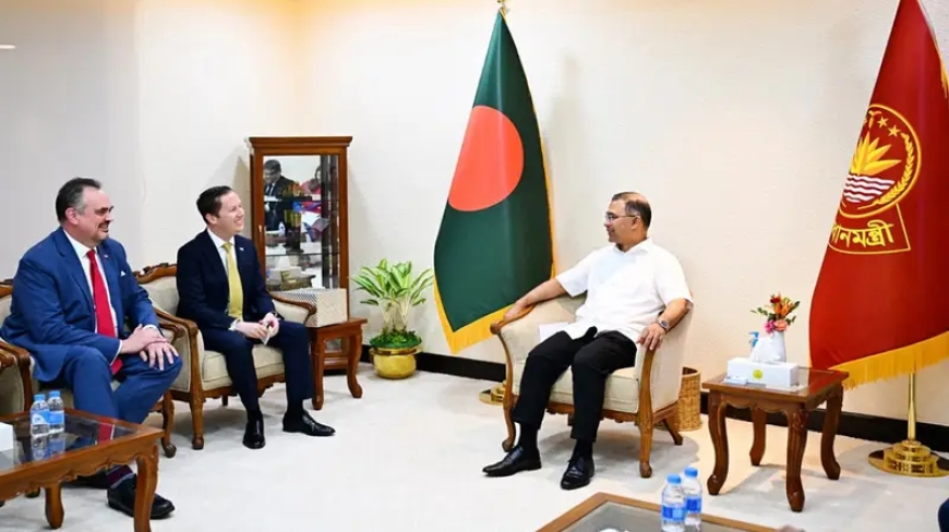প্রধানমন্ত্রী তারেক রহমানের সঙ্গে মার্কিন বিশেষ দূতের গুরুত্বপূর্ণ বৈঠক