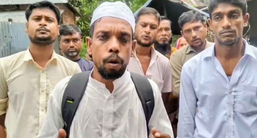 পায়ে হেঁটে হজের উদ্দেশ্যে সৌদি আরবের পথে নাটোরের দুলাল হোসেন