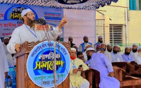 গণভোটের রায় বাস্তবায়ন ও স্থায়ী সংস্কারের দাবি মামুনুল হকের